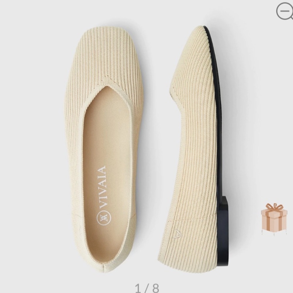 Vivaia ivory flats